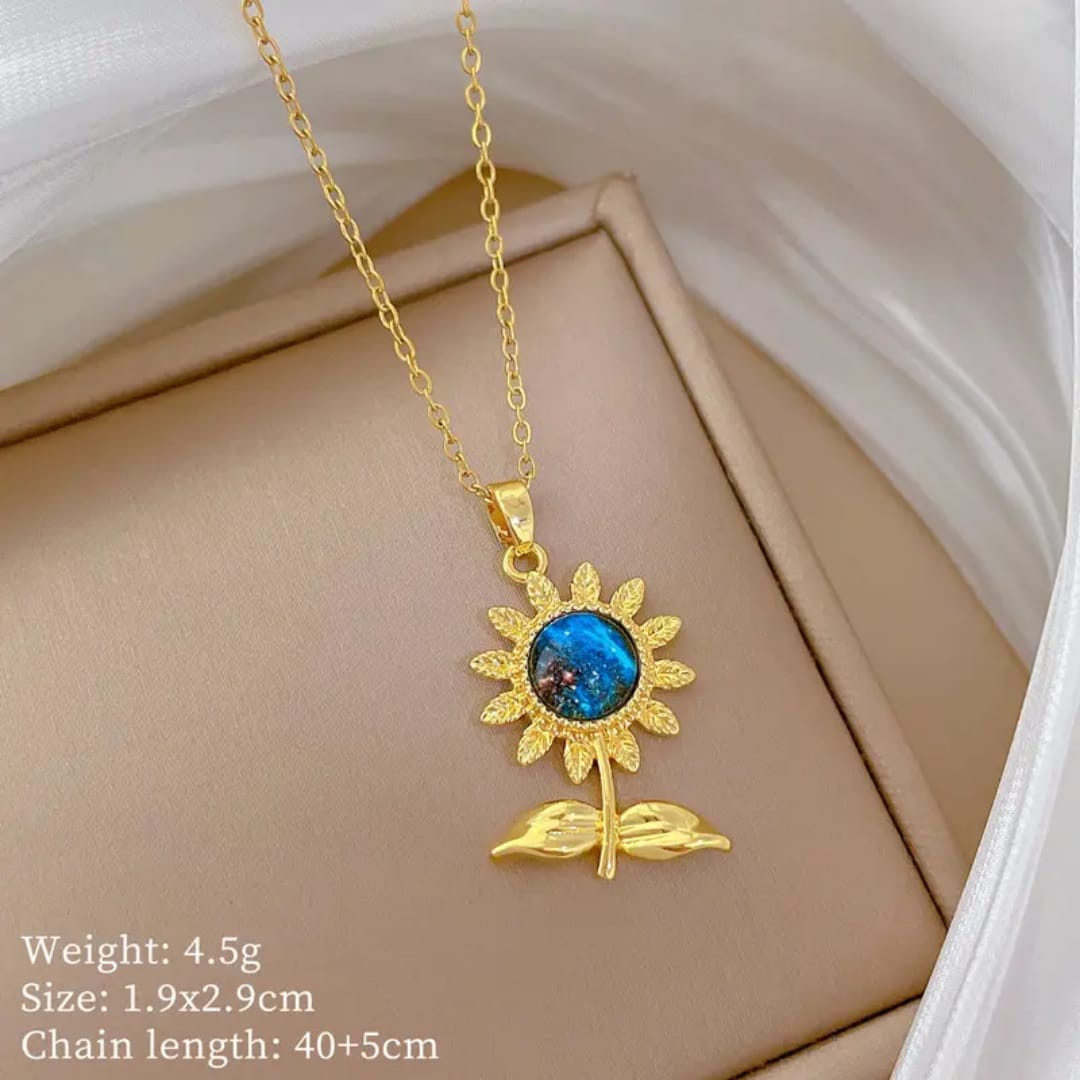 Sunflower Charms Pendant ๐ป