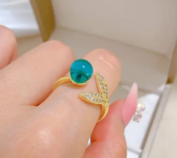 Mermaid Ring- Adjustable