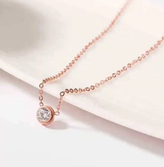 Solitaire Stone Neckchain