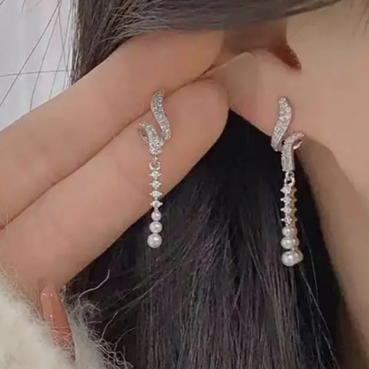 Sleek Sparkly Earrings