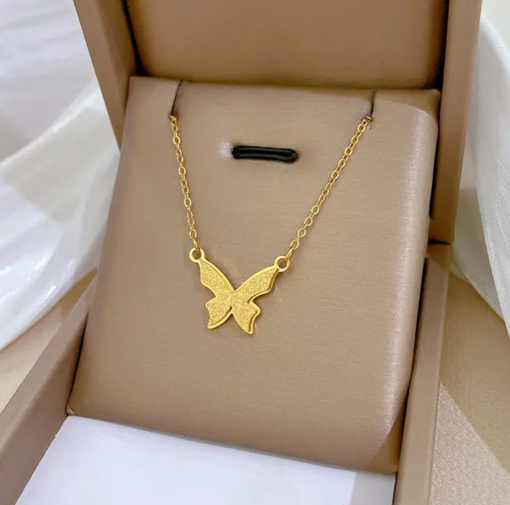 Antitarnish Butterfly Pendant