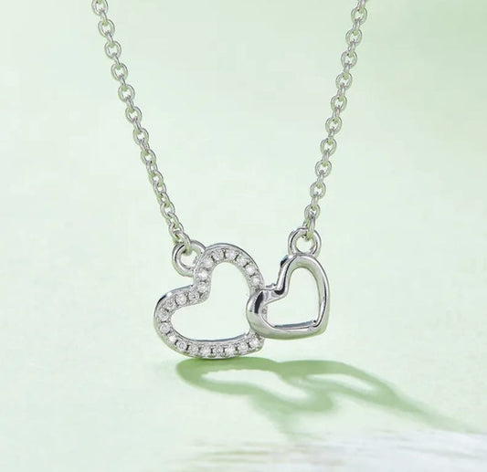 Twin Hearts Pendant