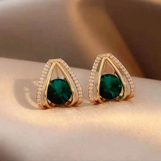 Emeraldy Studs